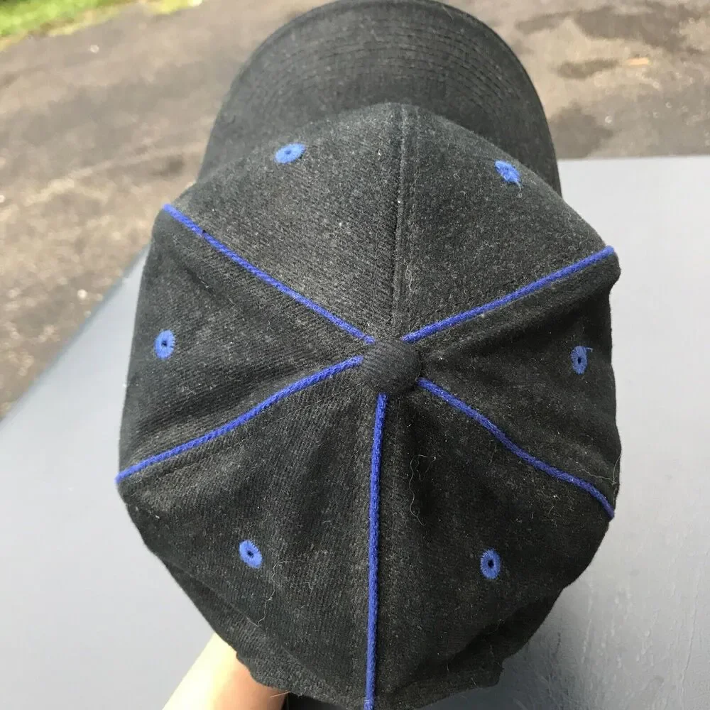 NEW Black Dodge Motorsports Strapback Hat Cap DP Racing Chrysler Corporation USA - Picture 3 of 4